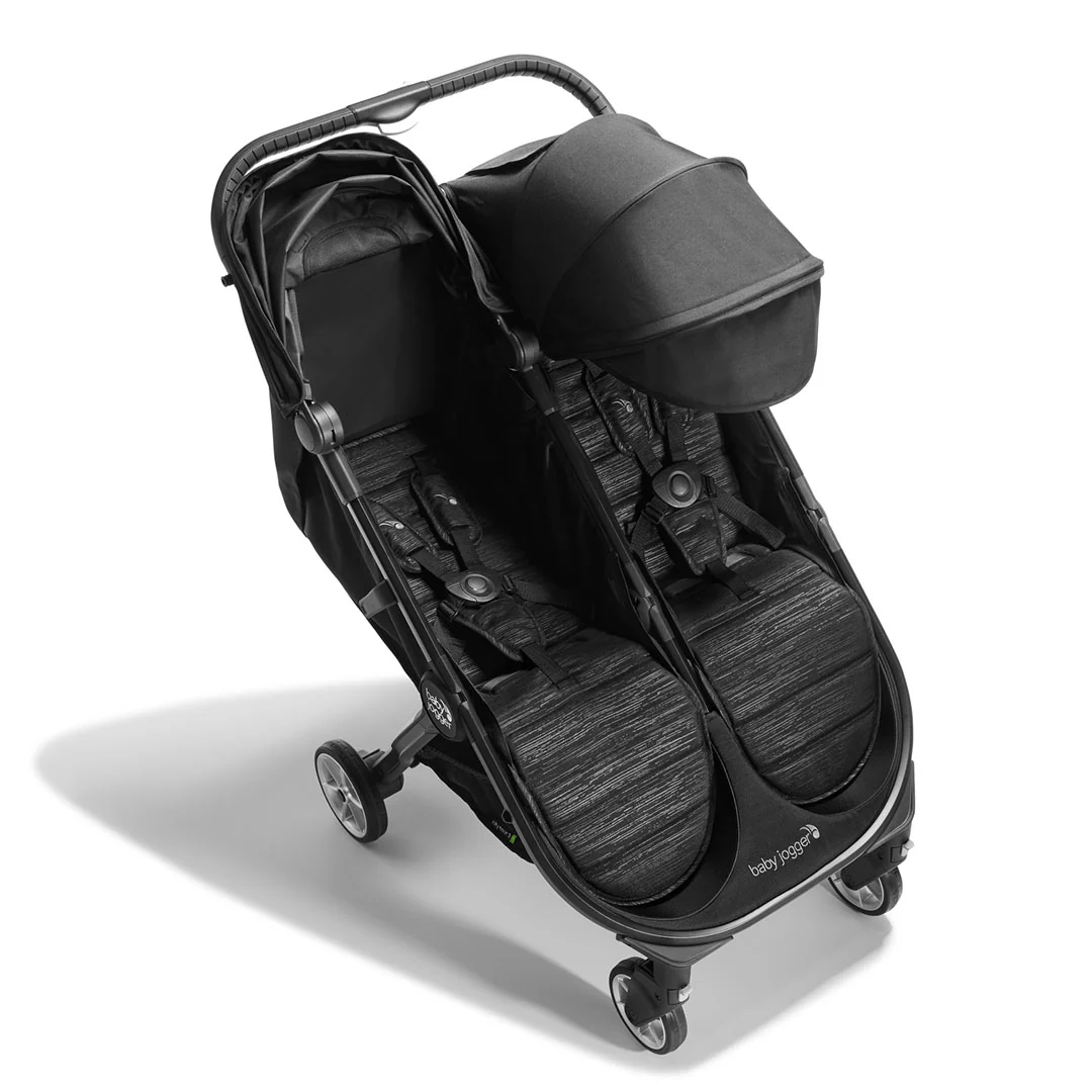 Outlet - Baby Jogger City Tour 2 Double Stroller - Pitch Black - Image 11