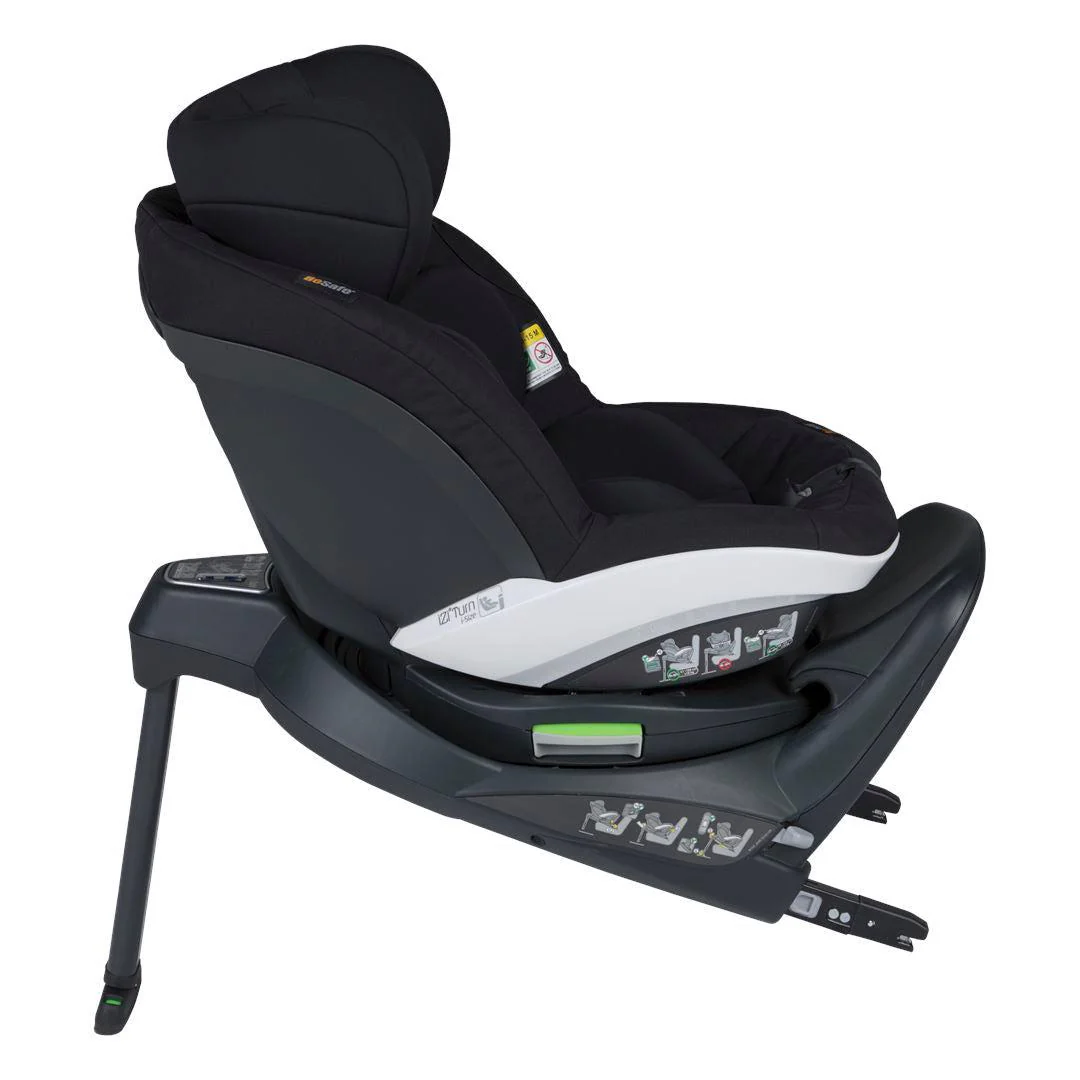 BeSafe iZi Turn i-Size Car Seat - Fresh Black Cab - Image 5