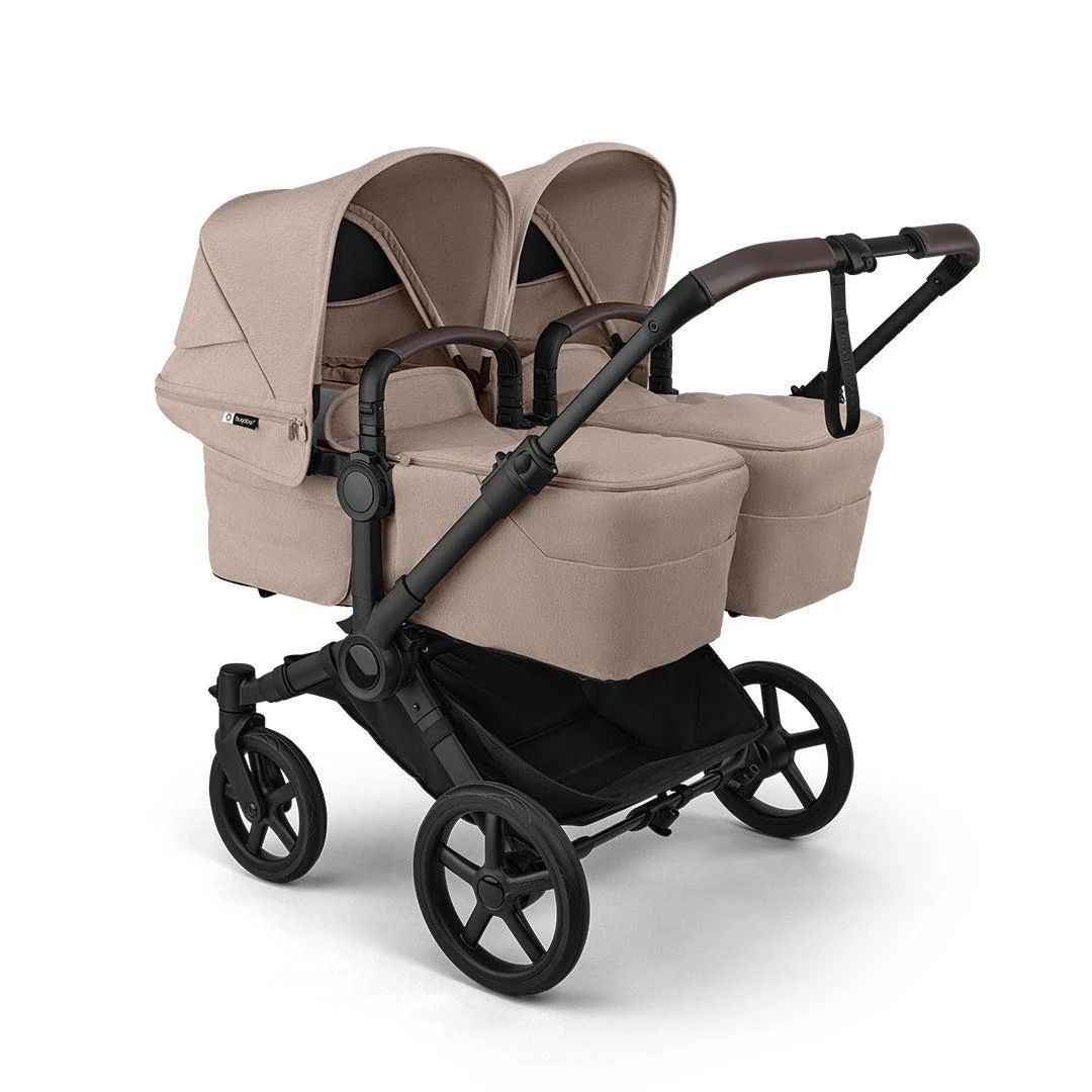 Outlet - Bugaboo Donkey 6 Twin Carrycot Fabric Complete - Desert Taupe - Image 2
