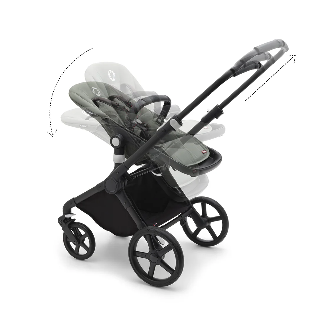 Bugaboo Fox Cub Complete Pushchair - Forest Green - Image 9
