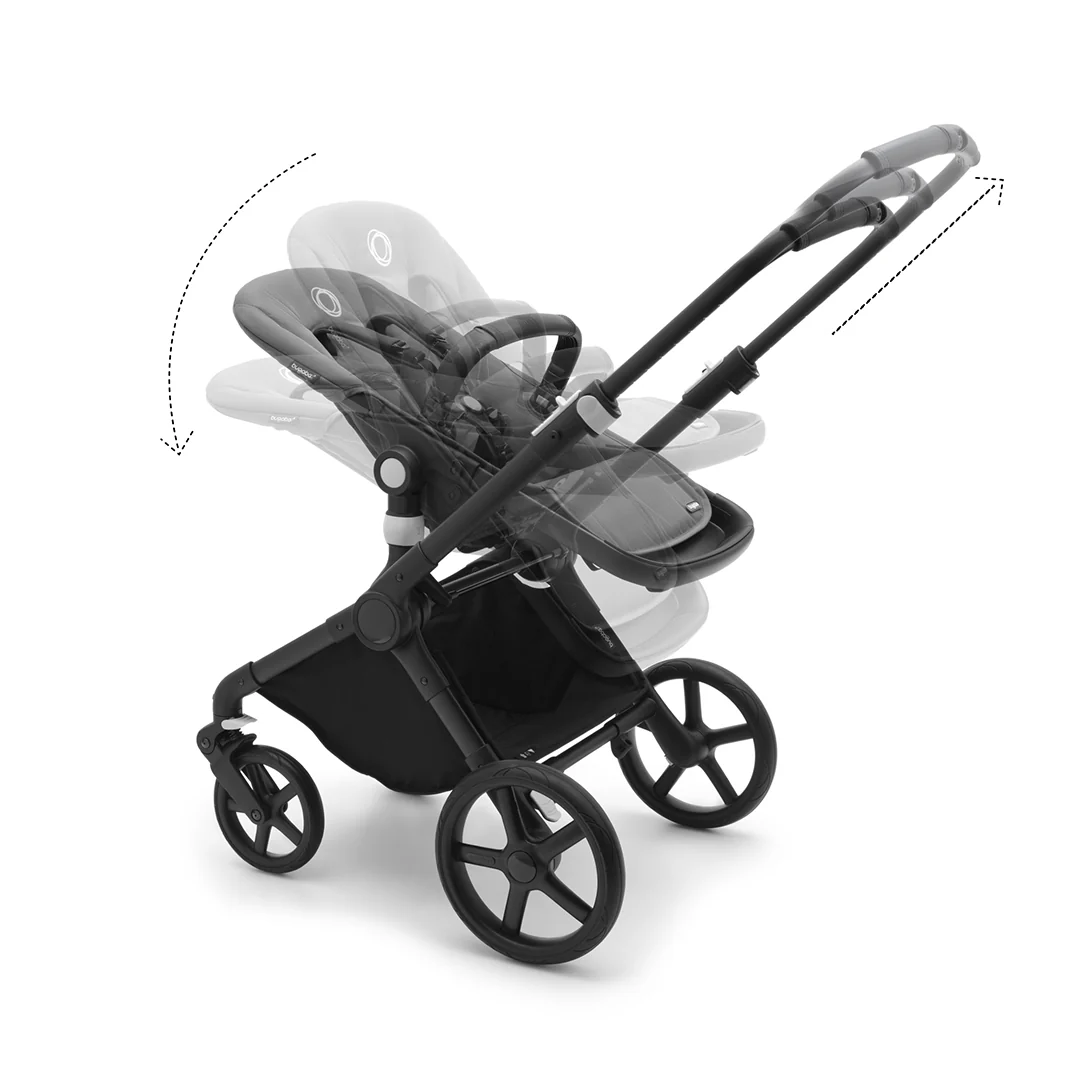 Bugaboo Fox Cub Complete Pushchair - Midnight Black - Image 10