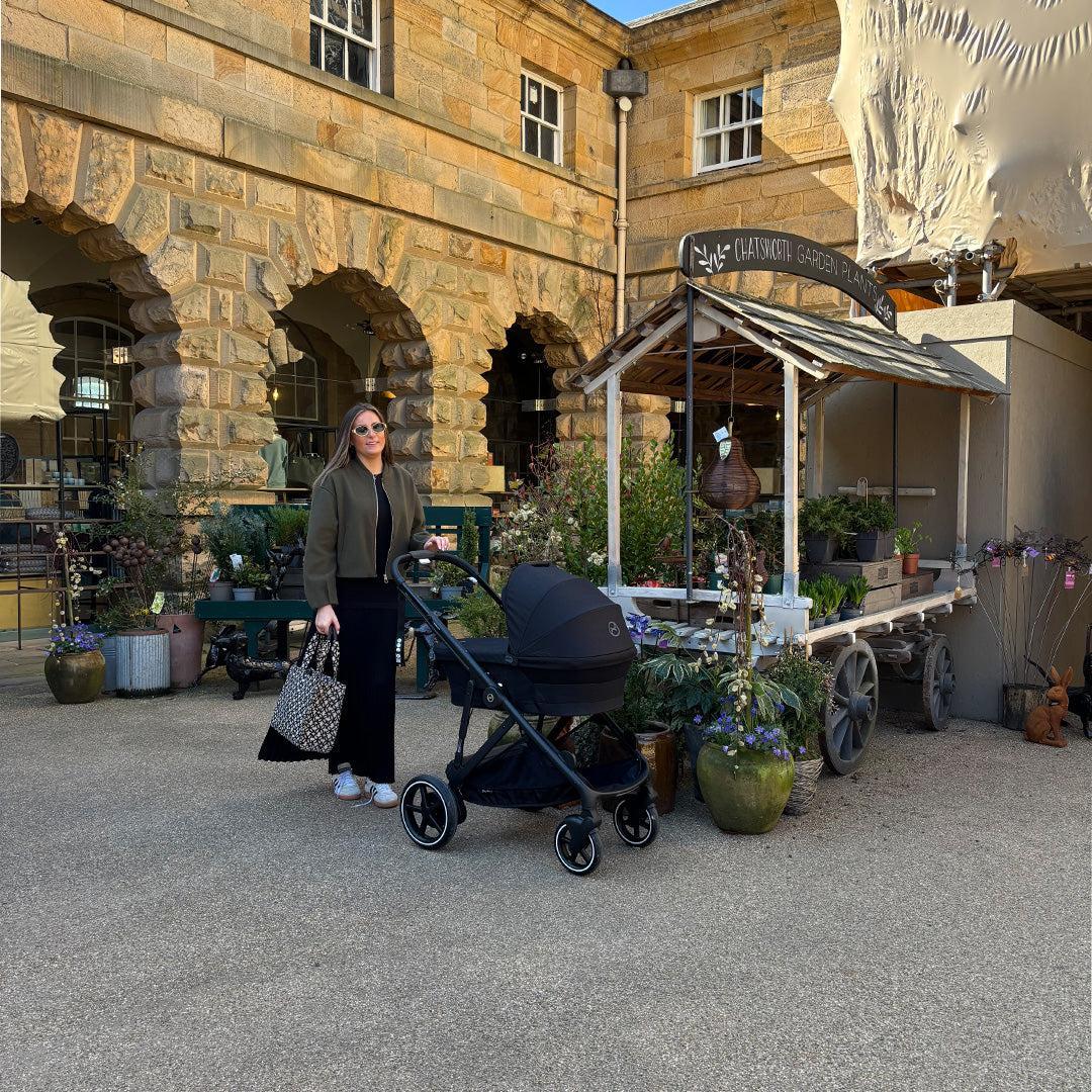 CYBEX e-Gazelle S Pushchair - Stone Grey - Image 2