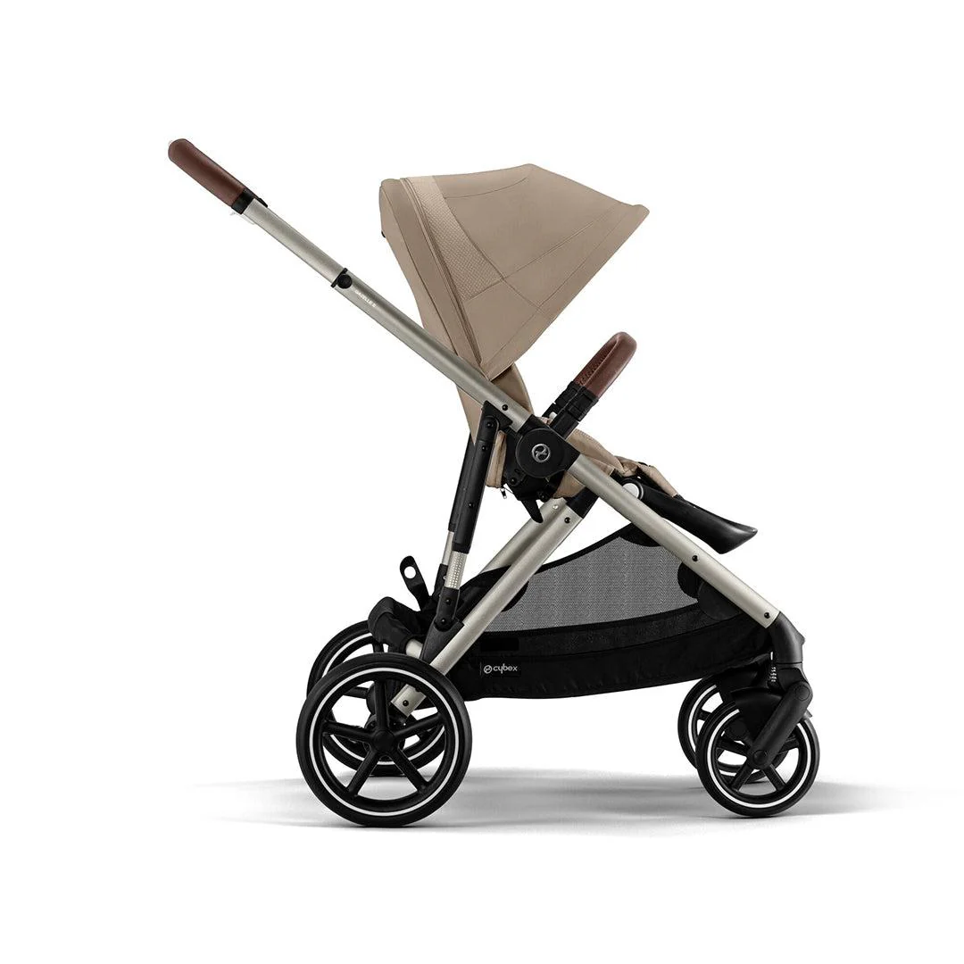 CYBEX Gazelle S Pushchair - Almond Beige - Taupe - Image 4