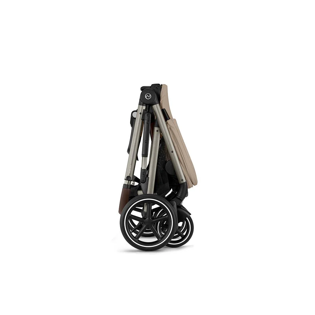 CYBEX Gazelle S Pushchair - Almond Beige - Taupe - Image 9