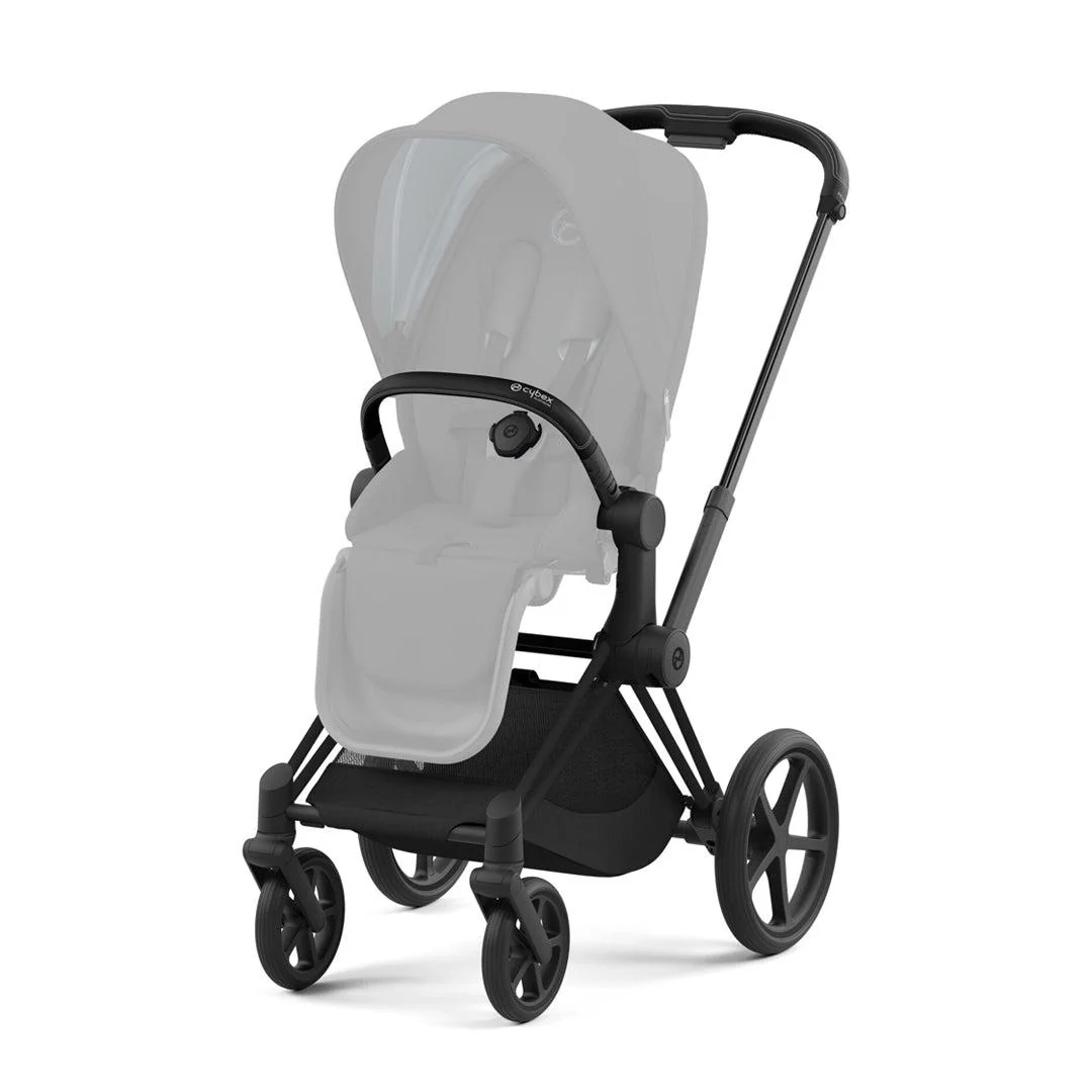 Outlet - CYBEX Priam Frame + Seat Hardpart - Matt Black