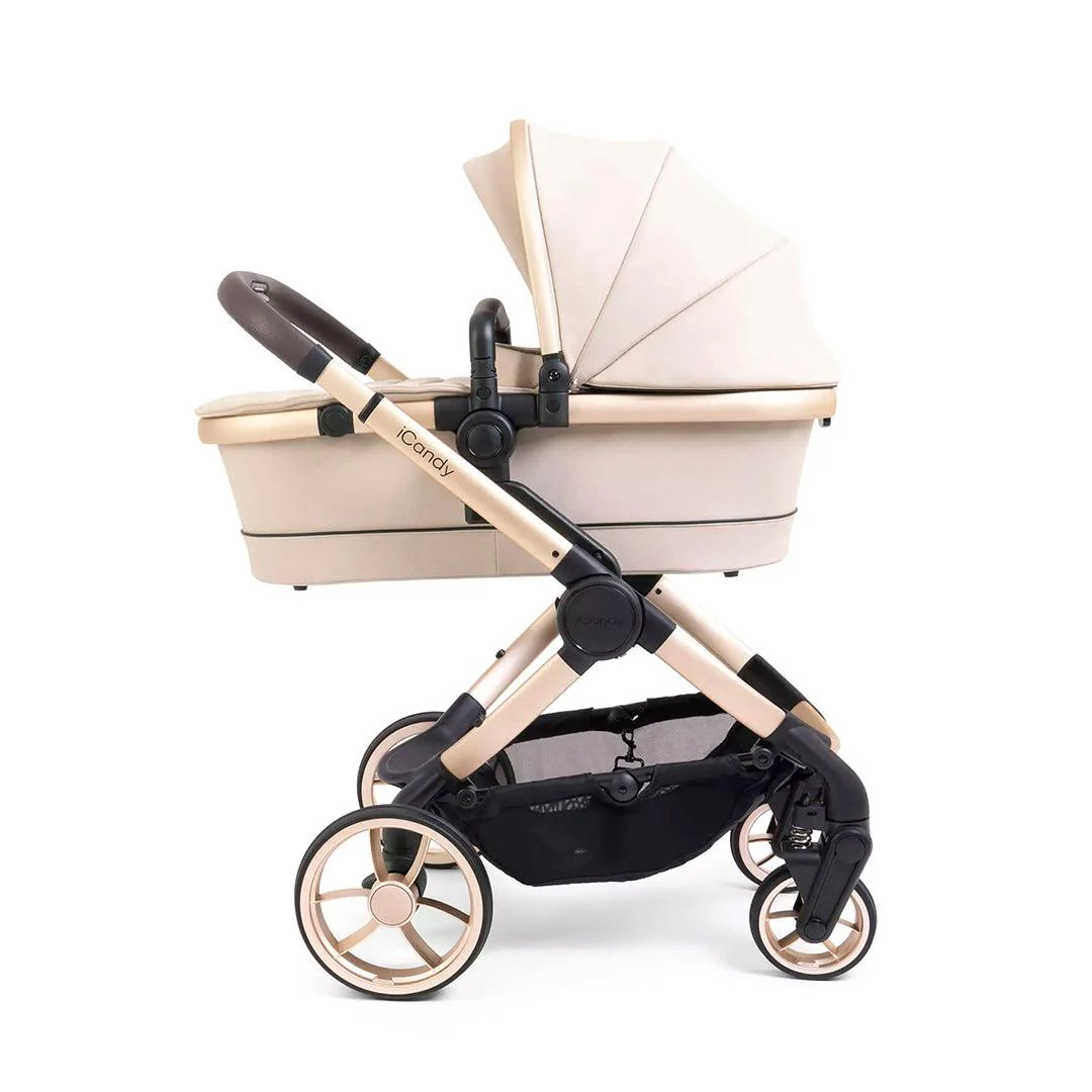 Outlet - iCandy Peach 7 EDITIONS Pushchair & Carrycot - Biscotti - Image 3