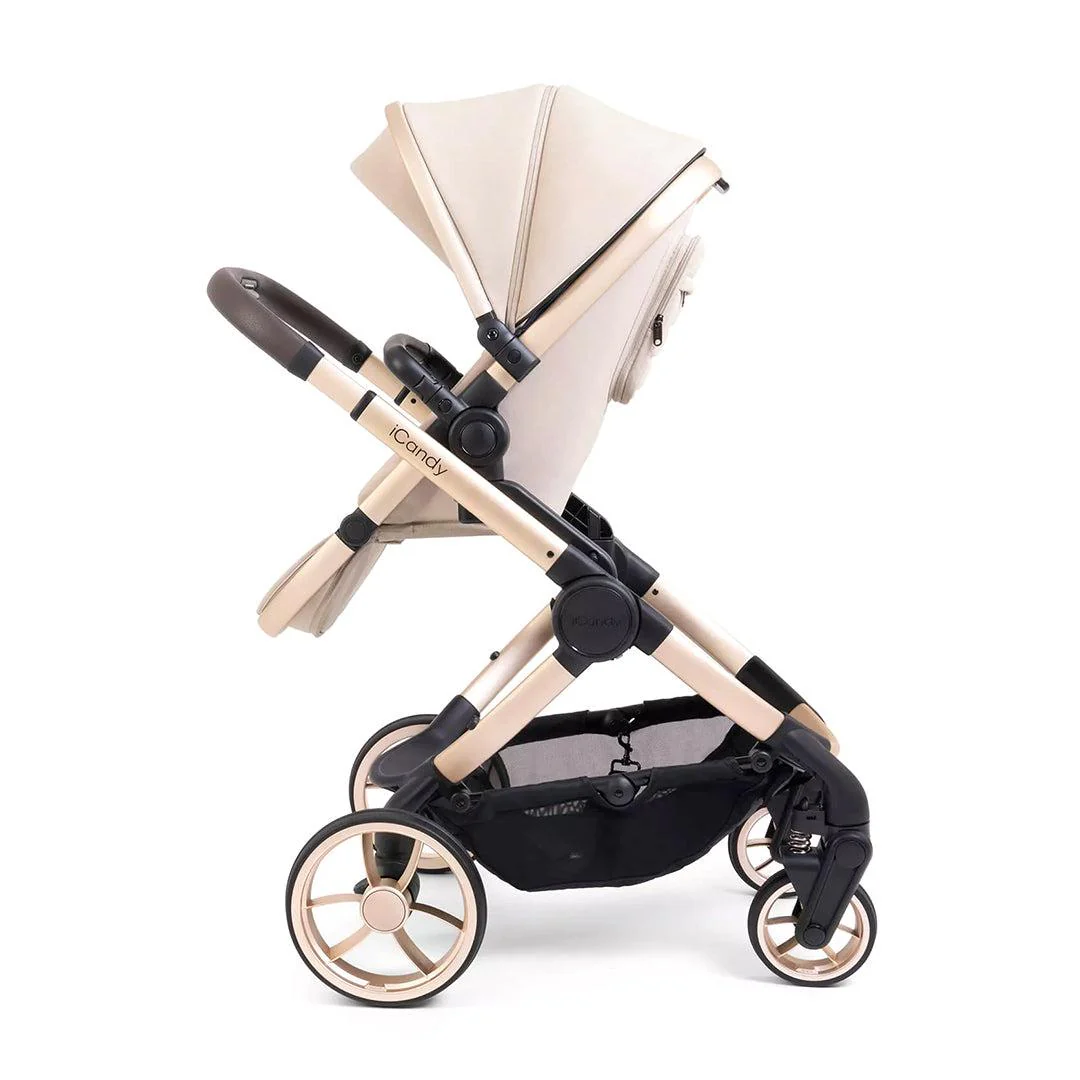 Outlet - iCandy Peach 7 EDITIONS Pushchair & Carrycot - Biscotti - Image 4
