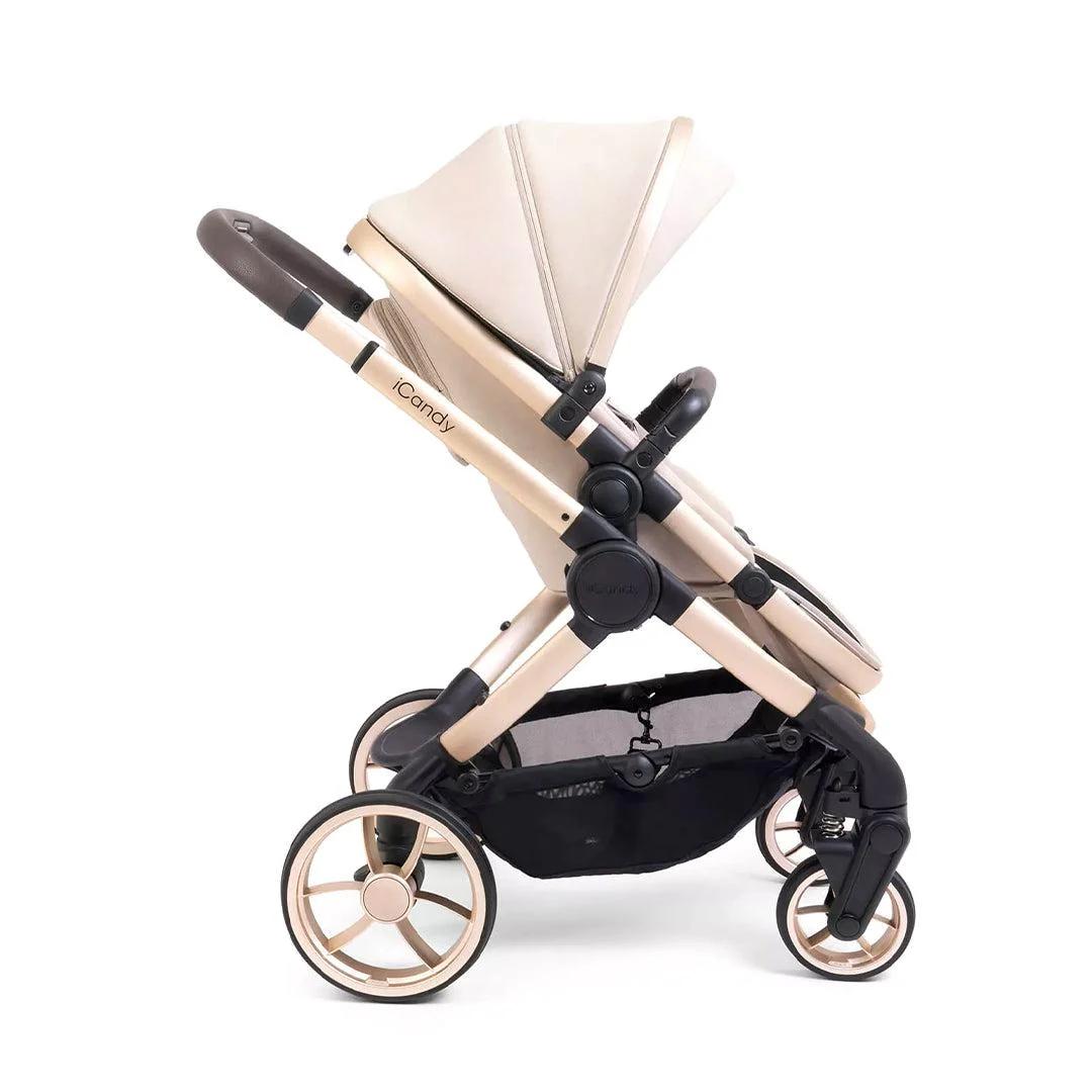 Outlet - iCandy Peach 7 EDITIONS Pushchair & Carrycot - Biscotti - Image 5
