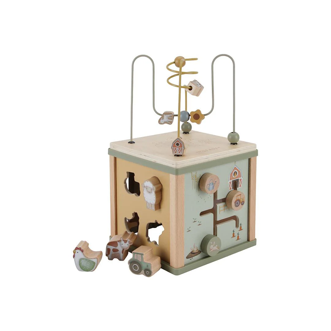 Outlet - Little Dutch Activity Cube - Little Farm - Cube - Image 4