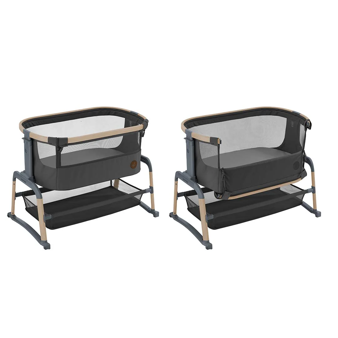 Maxi-Cosi Iora Air Beyond Co-Sleeper Crib - Beyond Graphite - Image 3