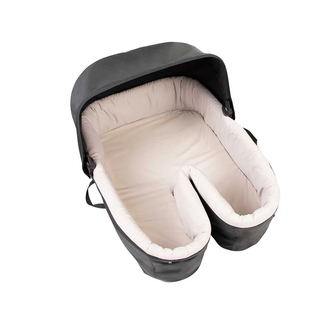 Outlet -  Mountain Buggy Twin Carrycot Plus - Black - Image 3