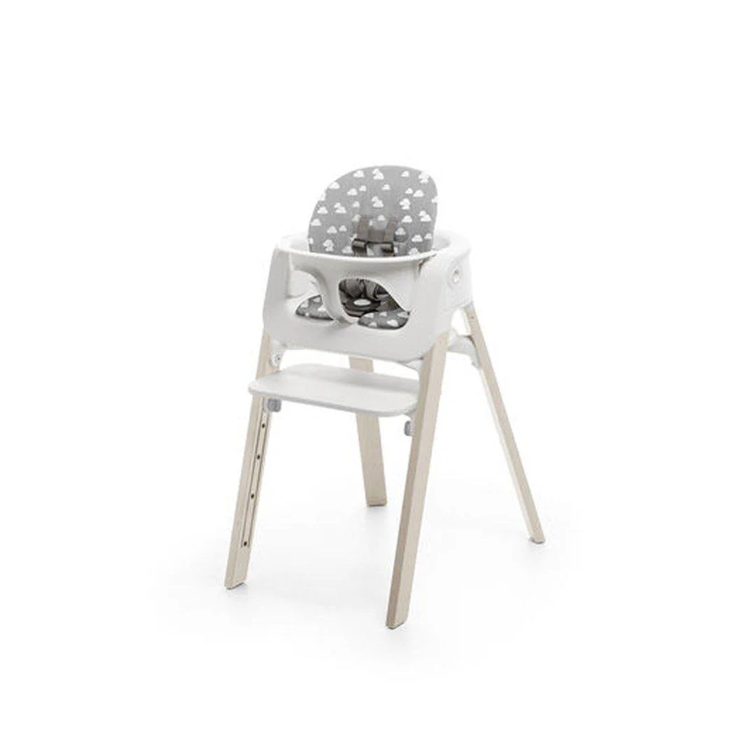 Outlet - Stokke® Steps Chair Baby Set Cushion - Grey Clouds - Image 3