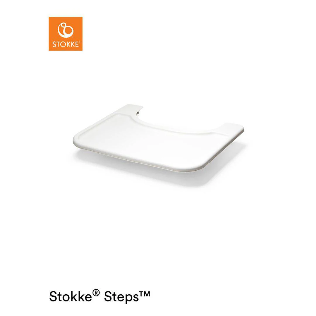 Outlet - Stokke® Steps Chair Baby Set Tray - White