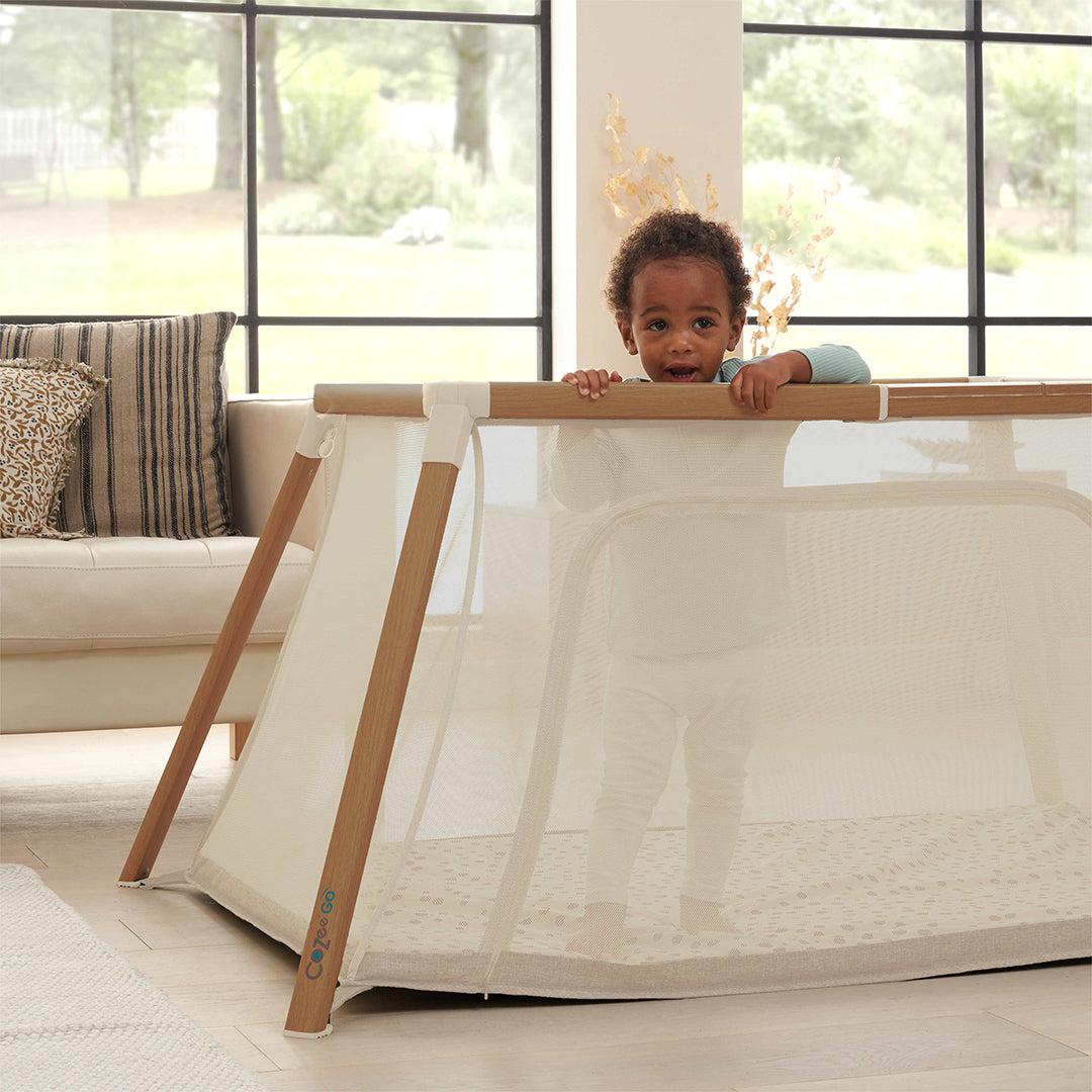 Outlet - Tutti Bambini Cozee Go Day & Night Bundle - Scandanavian Walnut/Ecru - Image 3