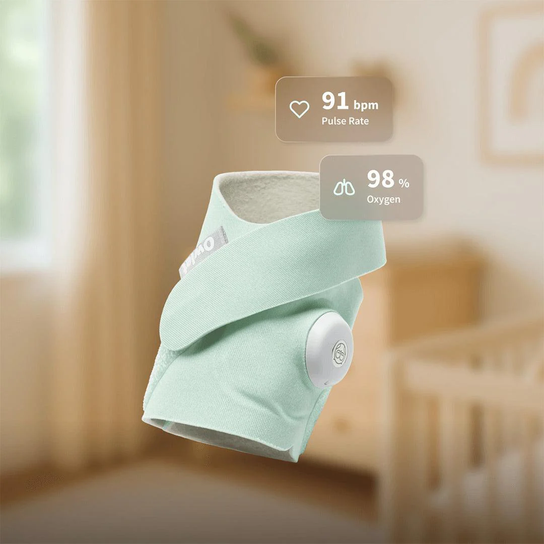 Owlet Dream Sock™ - Mint - Image 2
