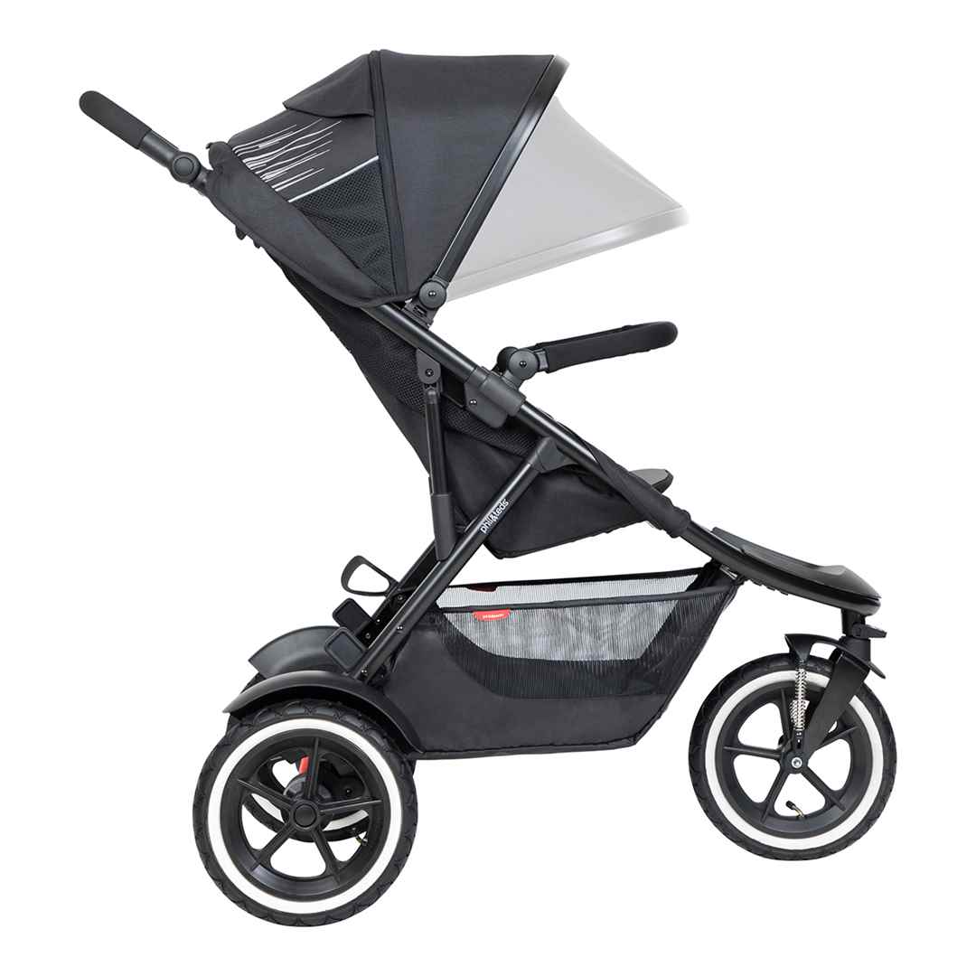 Phil & Teds Sport Pushchair - Black - Image 3