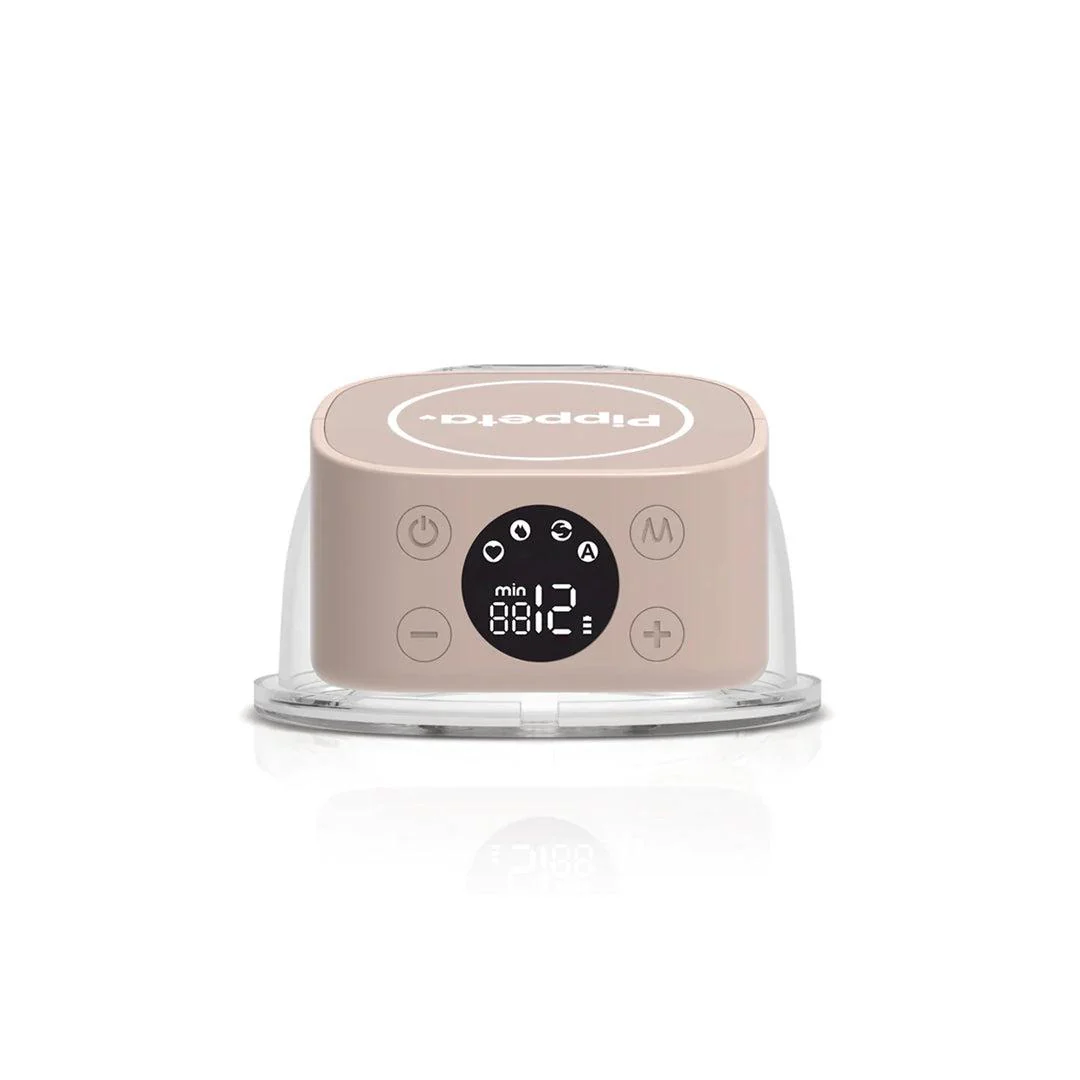 Pippeta LED Wearable Hands Free Breast Pump - 2 Pack - Ash Rose - Image 3