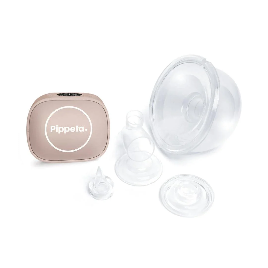 Pippeta LED Wearable Hands Free Breast Pump - 2 Pack - Ash Rose - Image 5