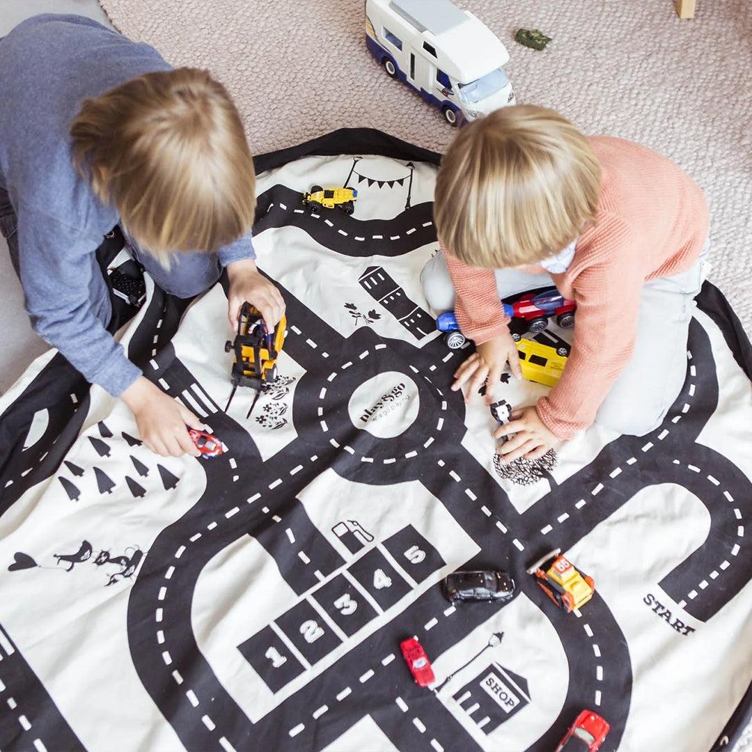 Play & Go Noomad Double Sided Play Mat - Roadmap - Image 2