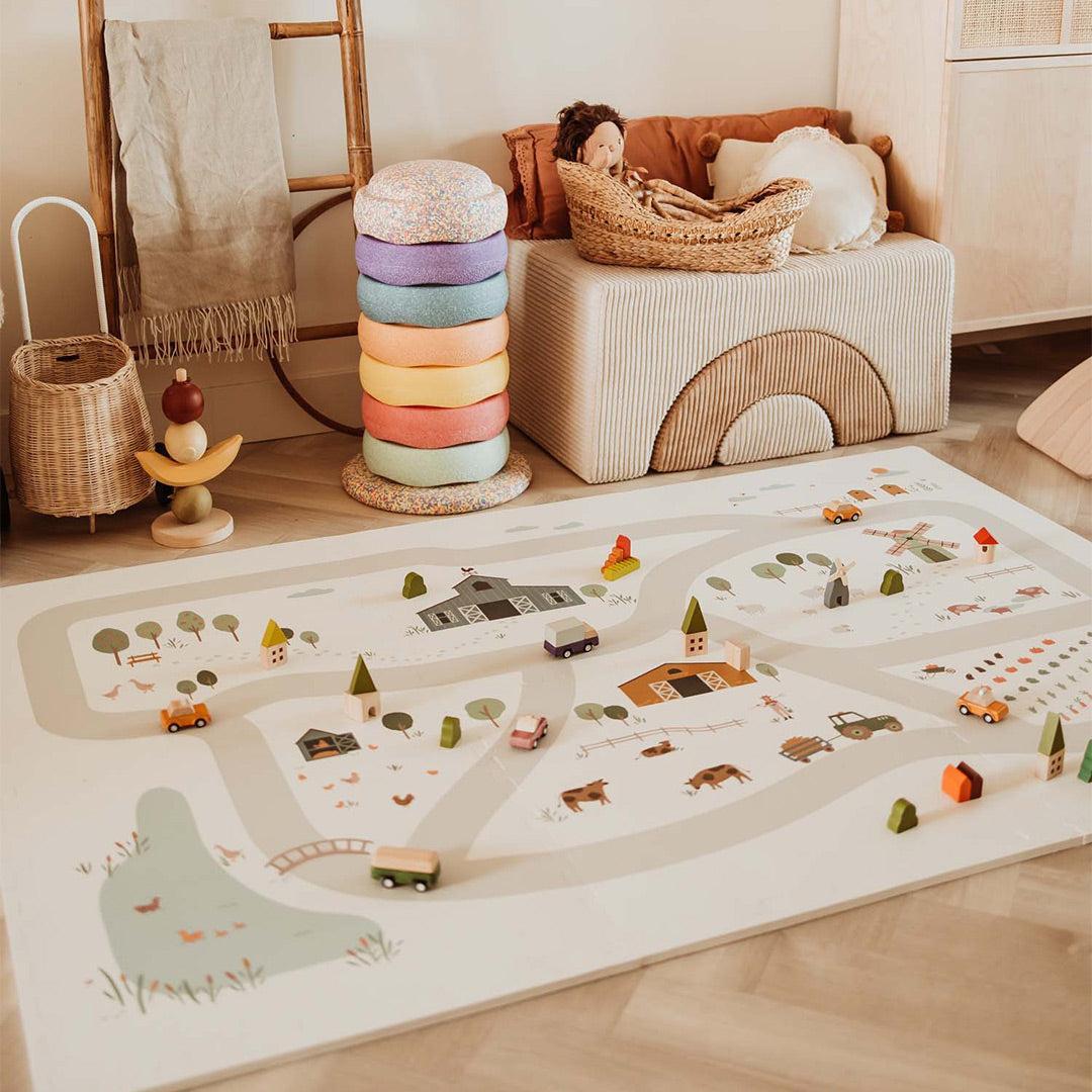 Play & Go Tiloo Puzzle Play Mat (small) - Farm - Image 2