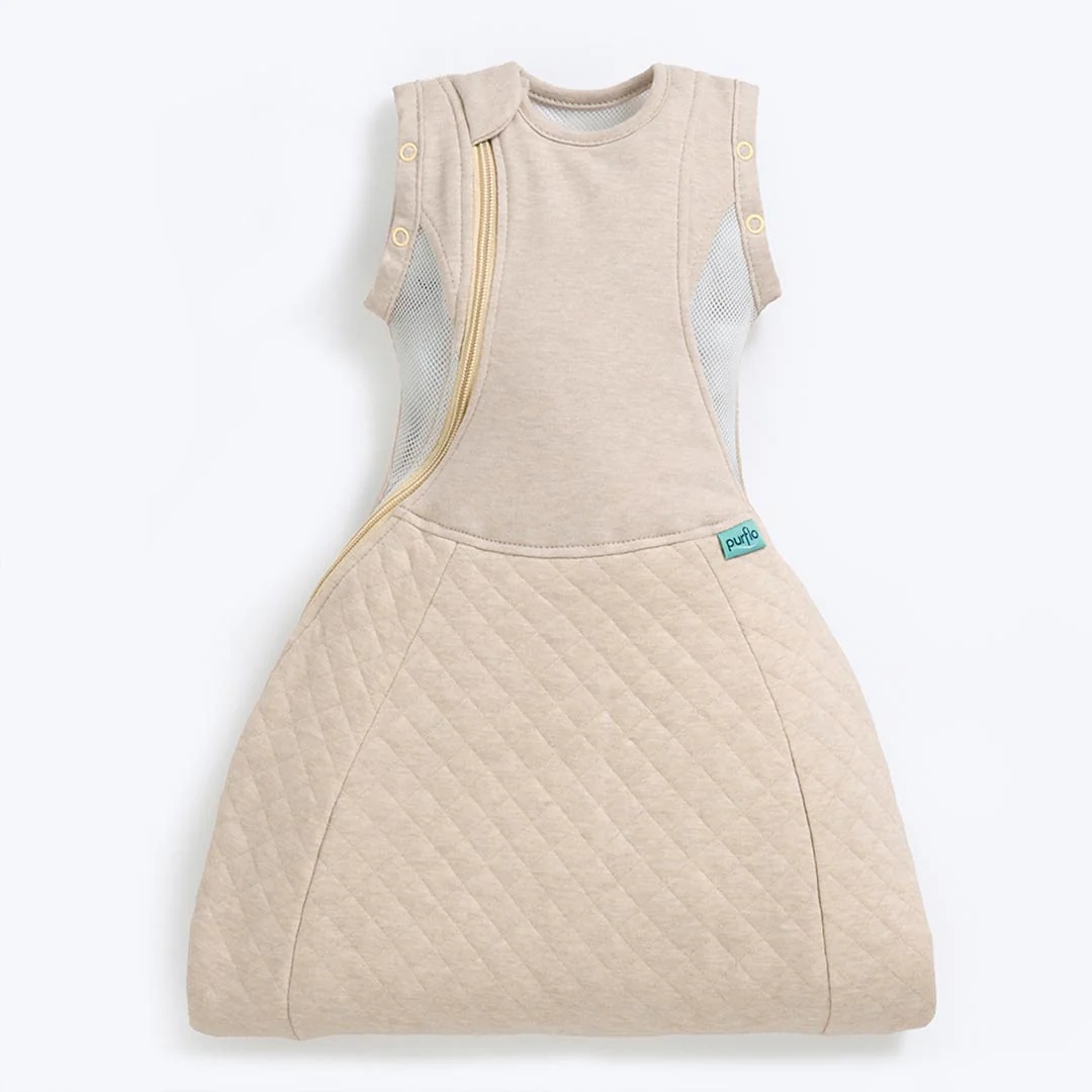 Purflo All Seasons Swaddle To Sleep Bag - 2.5 Tog - Hazel - Image 4