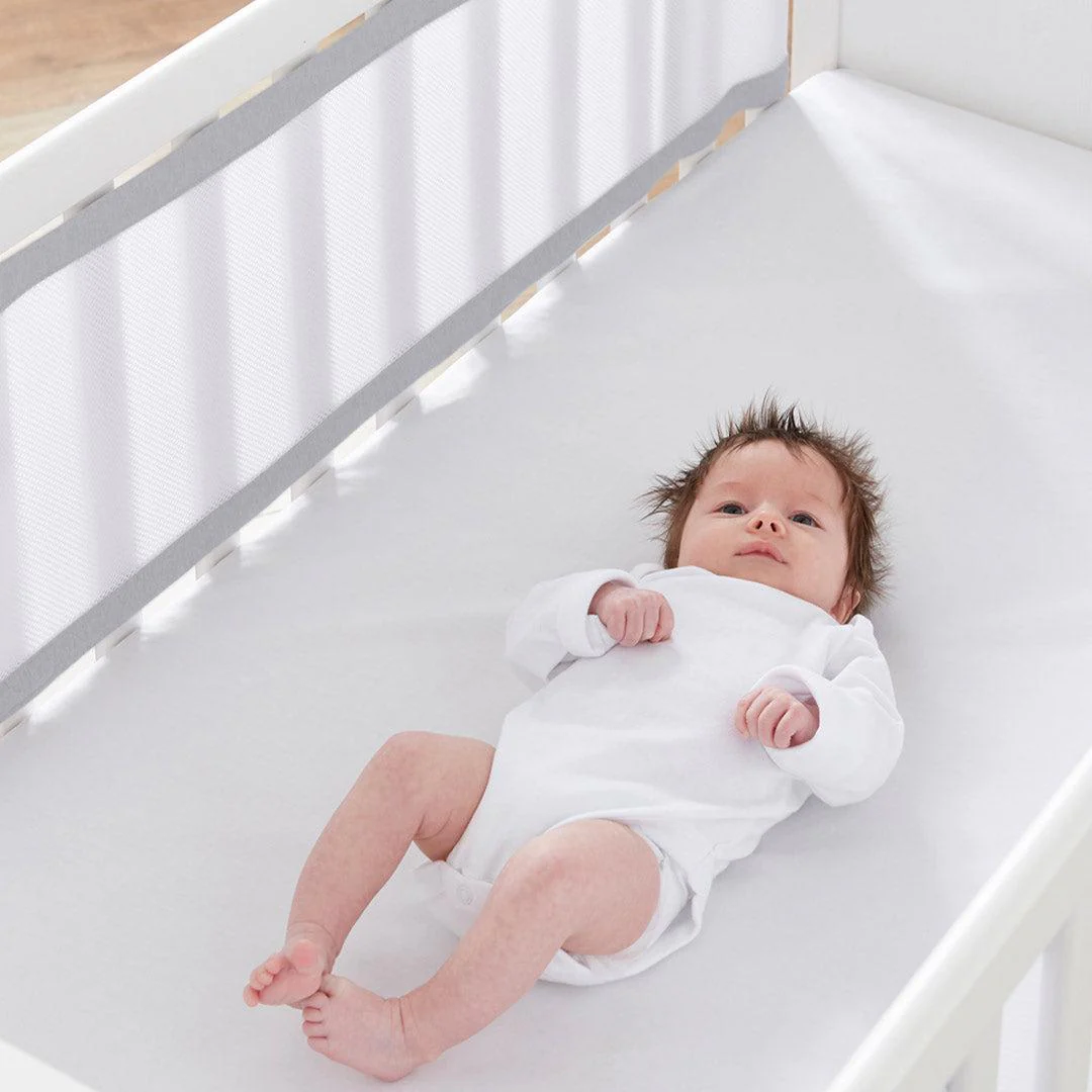Purflo Breathable Cot Wrap - Cloud Grey - Image 2