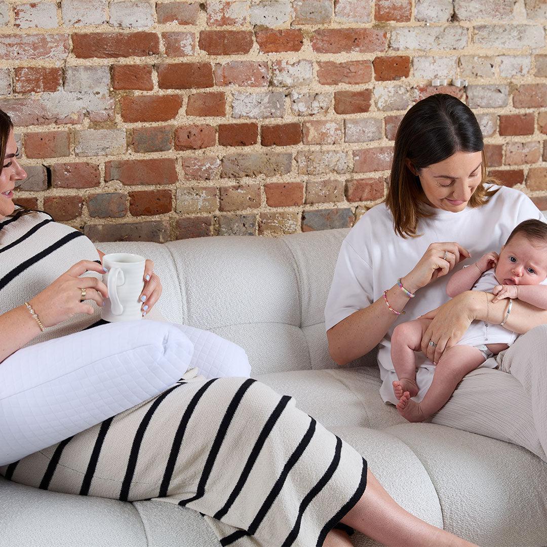 Purflo Breathe Pregnancy Pillow - Luxe White - Image 4