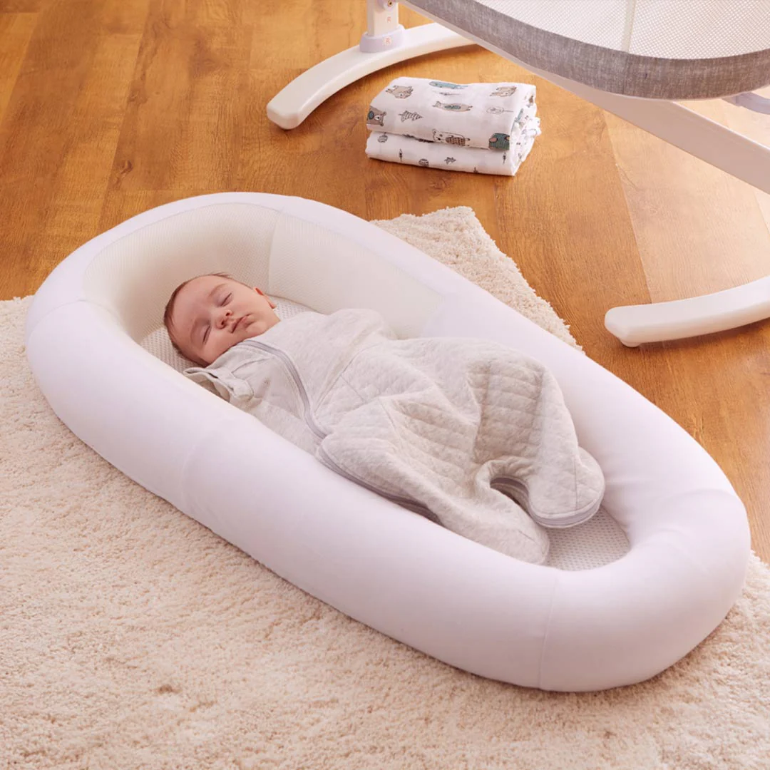Purflo Sleep Tight Baby Bed - Soft White - Image 4