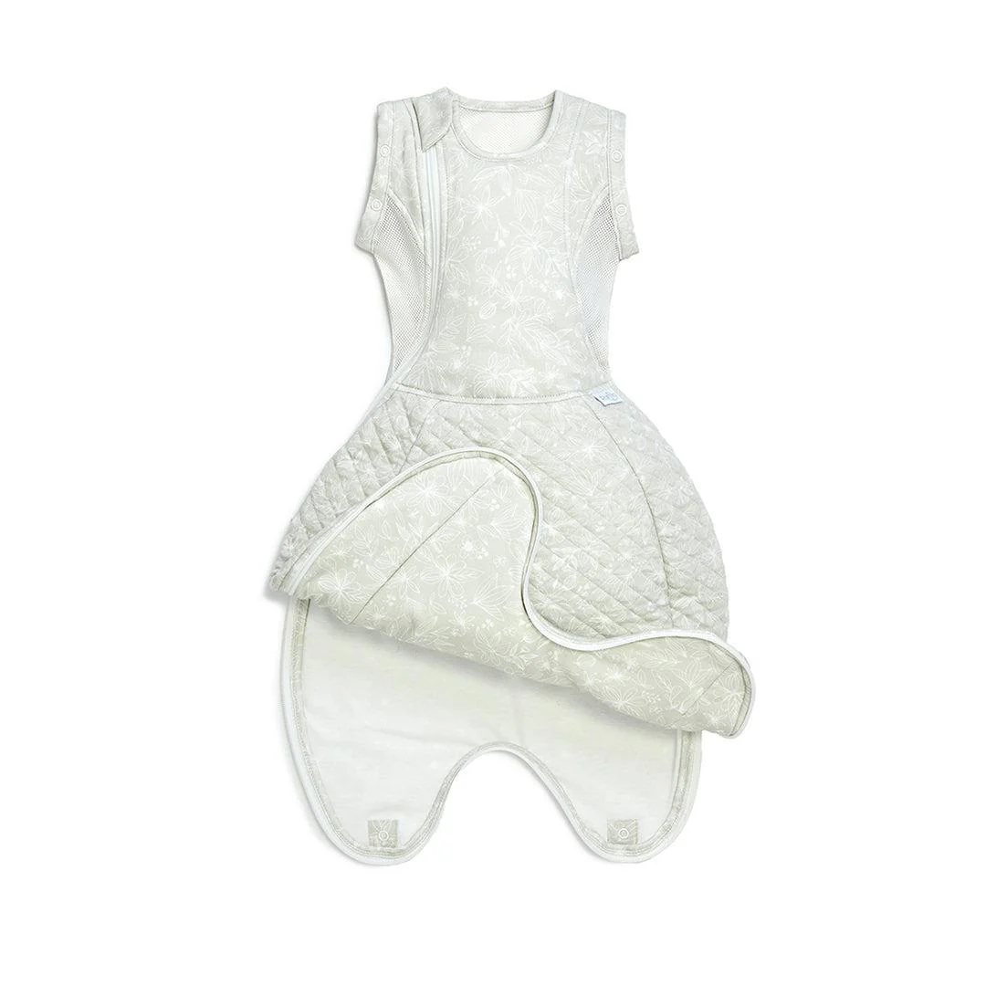 Purflo Swaddle to Sleep Bag 2.5 Tog 0-4m - Magical Garden - Image 2