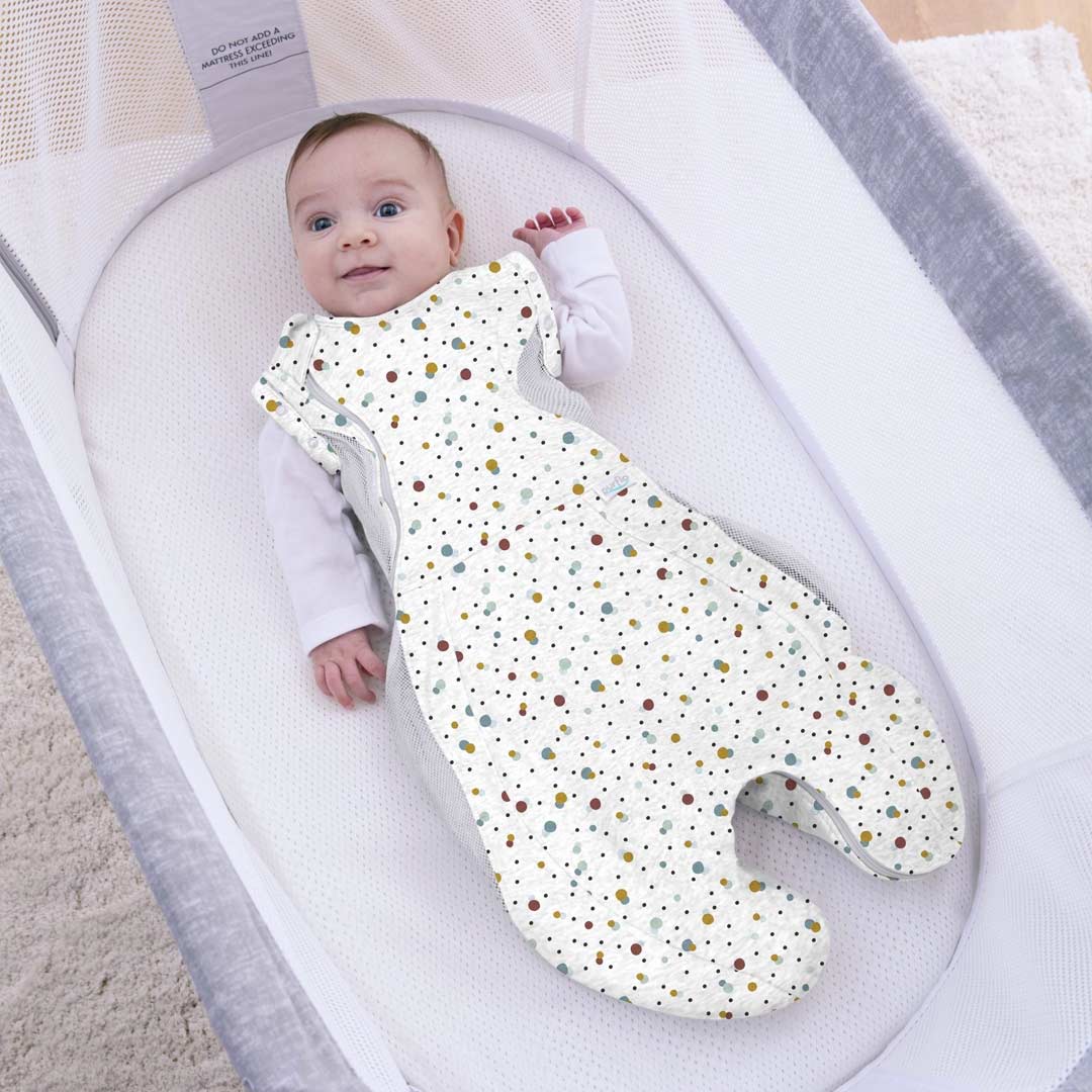 Purflo Swaddle To Sleep Bag - Scandi Spot - TOG 2.5 - Image 4