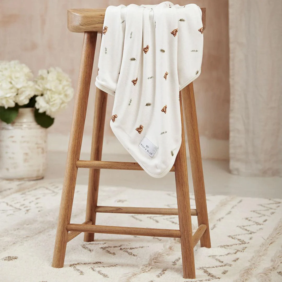 Rosa & Blue Baby Gift Set - Brown Bear - Image 5