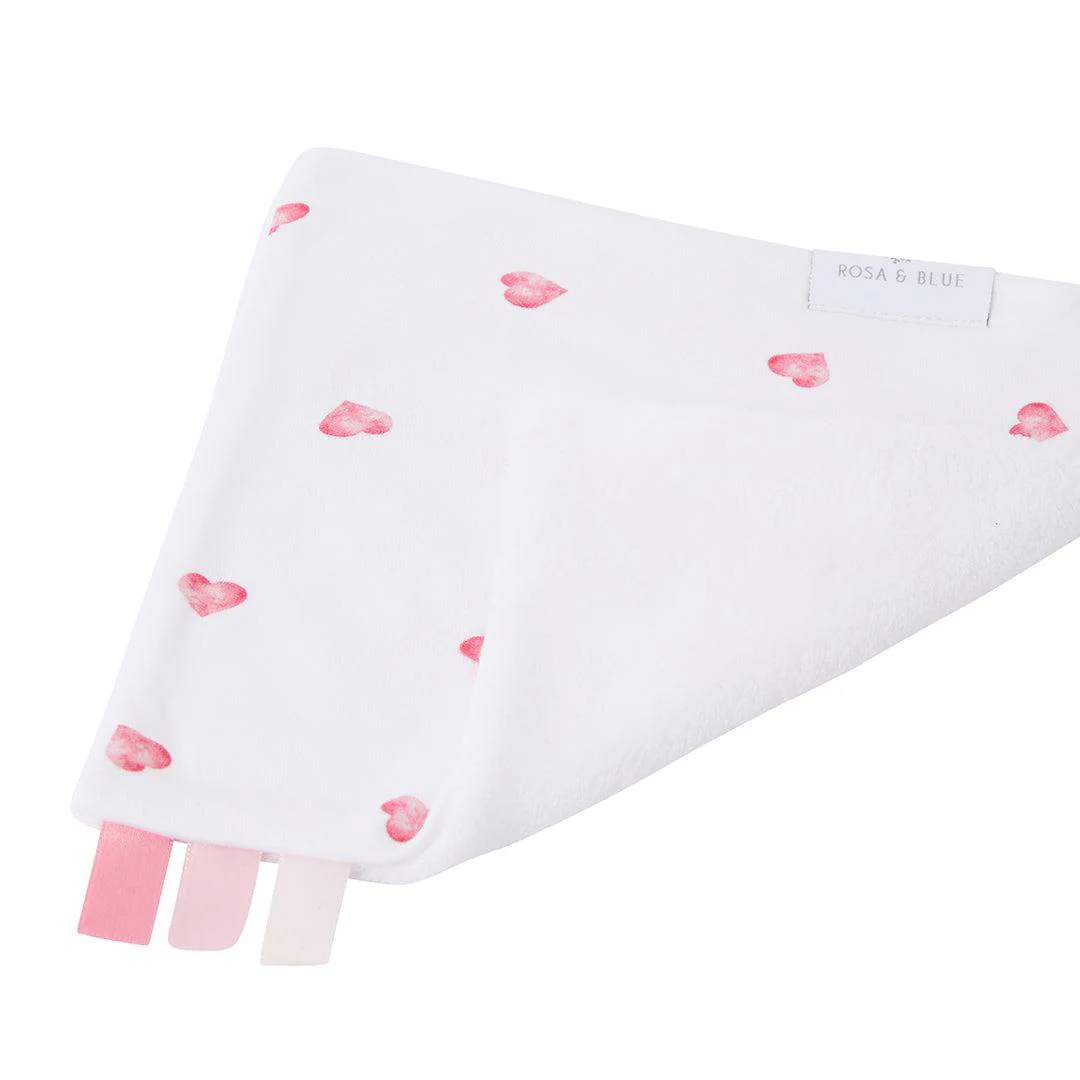 Rosa & Blue Comforter - Pink Heart - Image 2