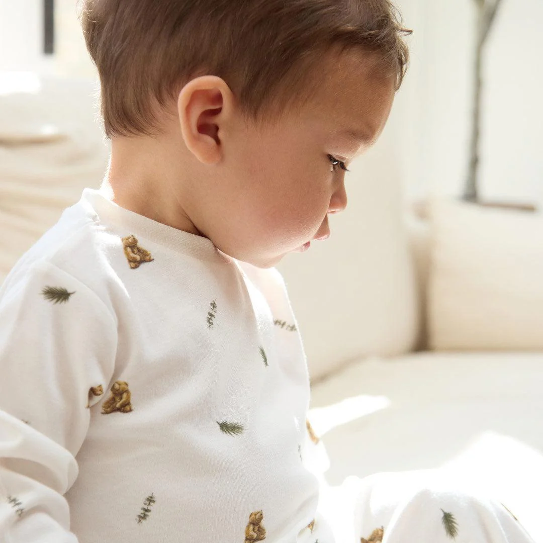 Rosa & Blue Pyjamas - Brown Bear - Image 5