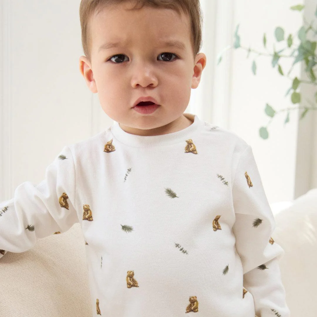 Rosa & Blue Pyjamas - Brown Bear - Image 6