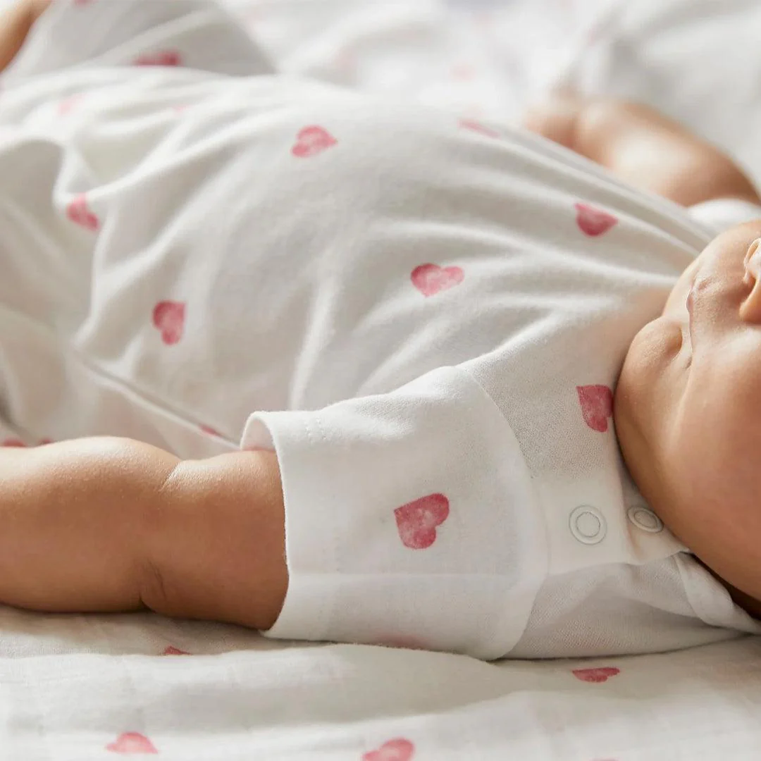 Rosa & Blue Romper - Heart - Image 3