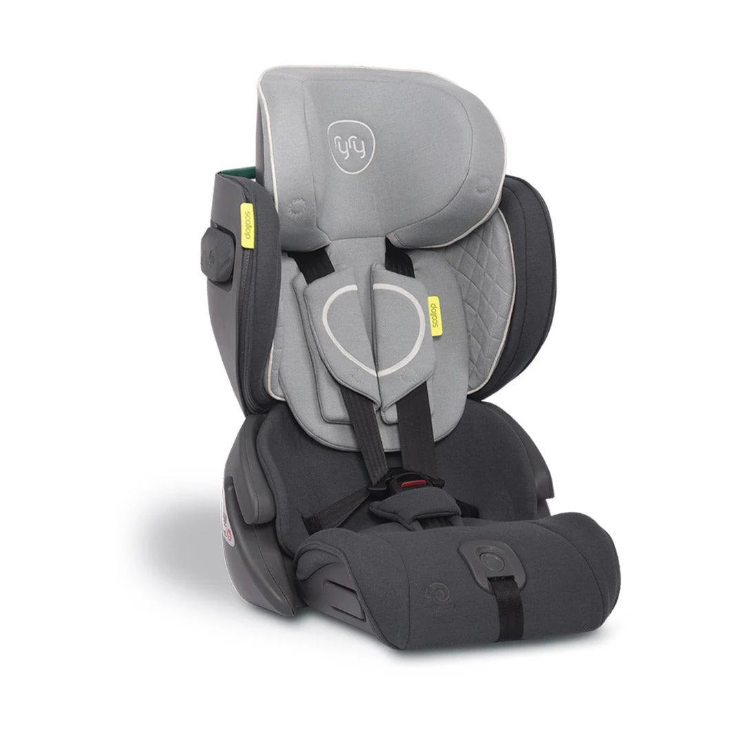 RyRy Scallop Car Seat - Grey - Image 4