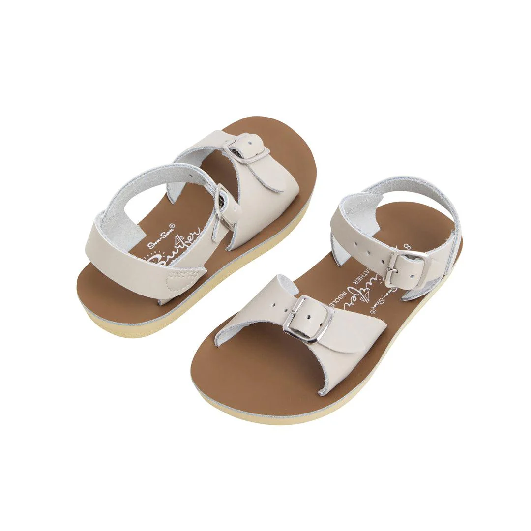Salt-Water Kids Sandals - Surfer - Stone - Image 4