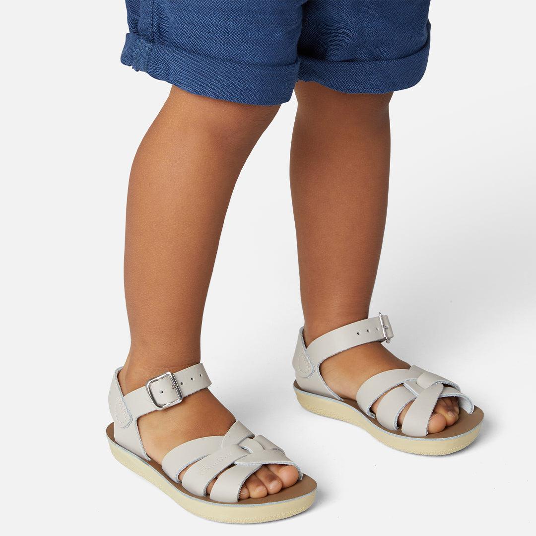 Salt-Water Kids Sandals - Swimmer - Stone - Image 2