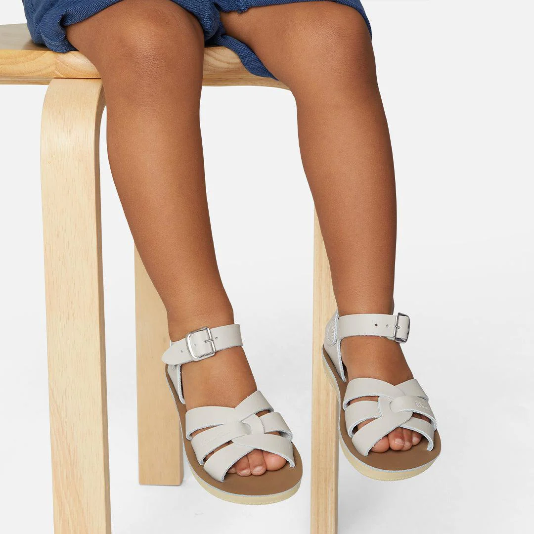 Salt-Water Kids Sandals - Swimmer - Stone - Image 3