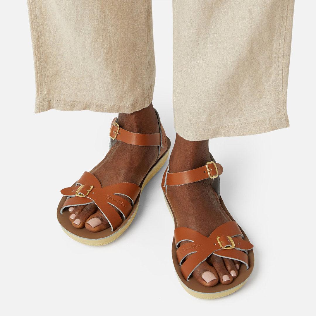 Salt-Water Adults Sandals - Boardwalk - Tan - Image 3