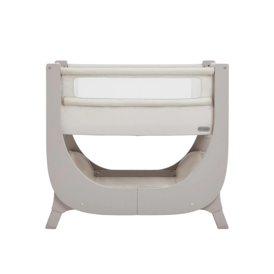 Shnuggle Air Lite Bedside Crib Bundle - Taupe - Image 4