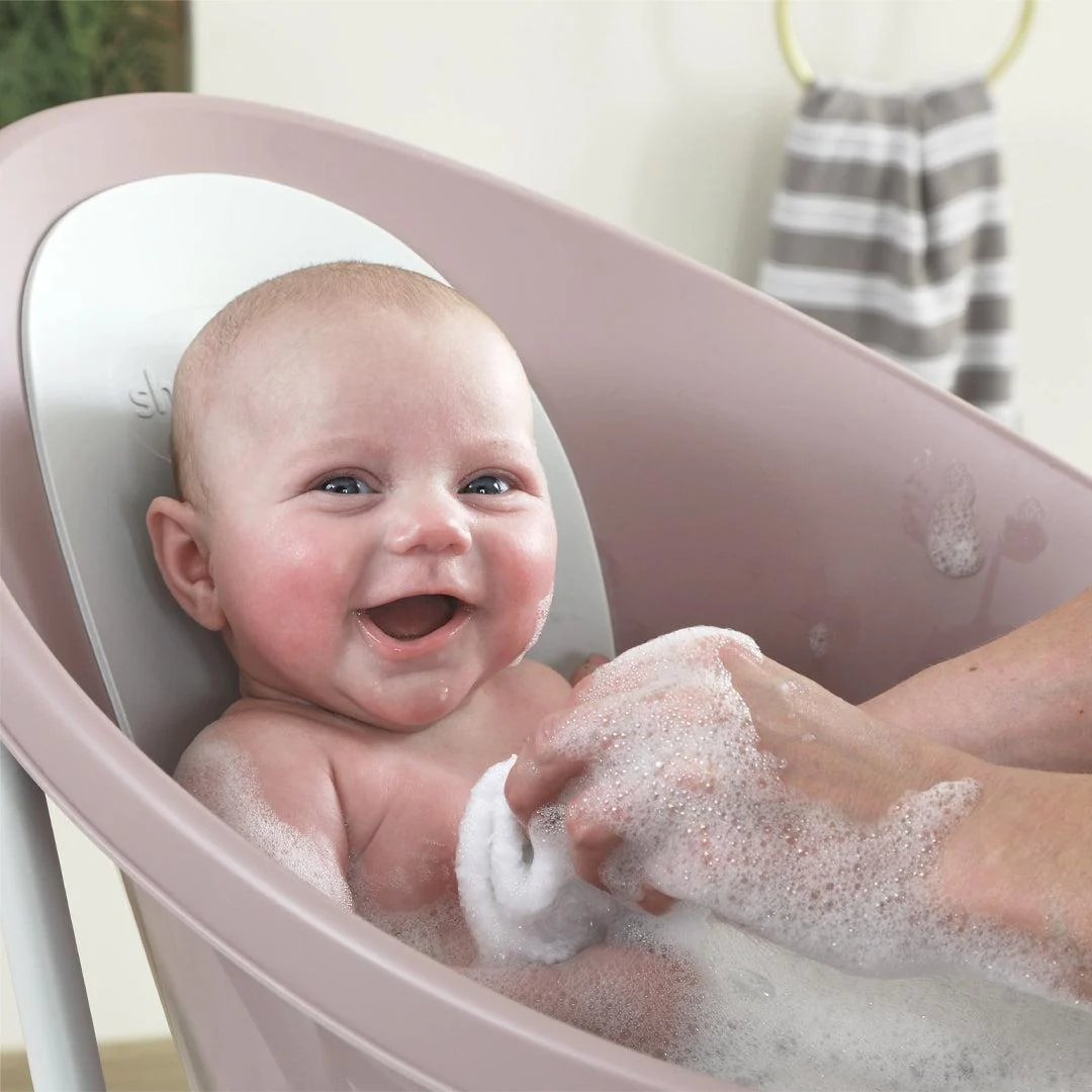 Shnuggle Baby Bath + Plug - Blossom - Image 3