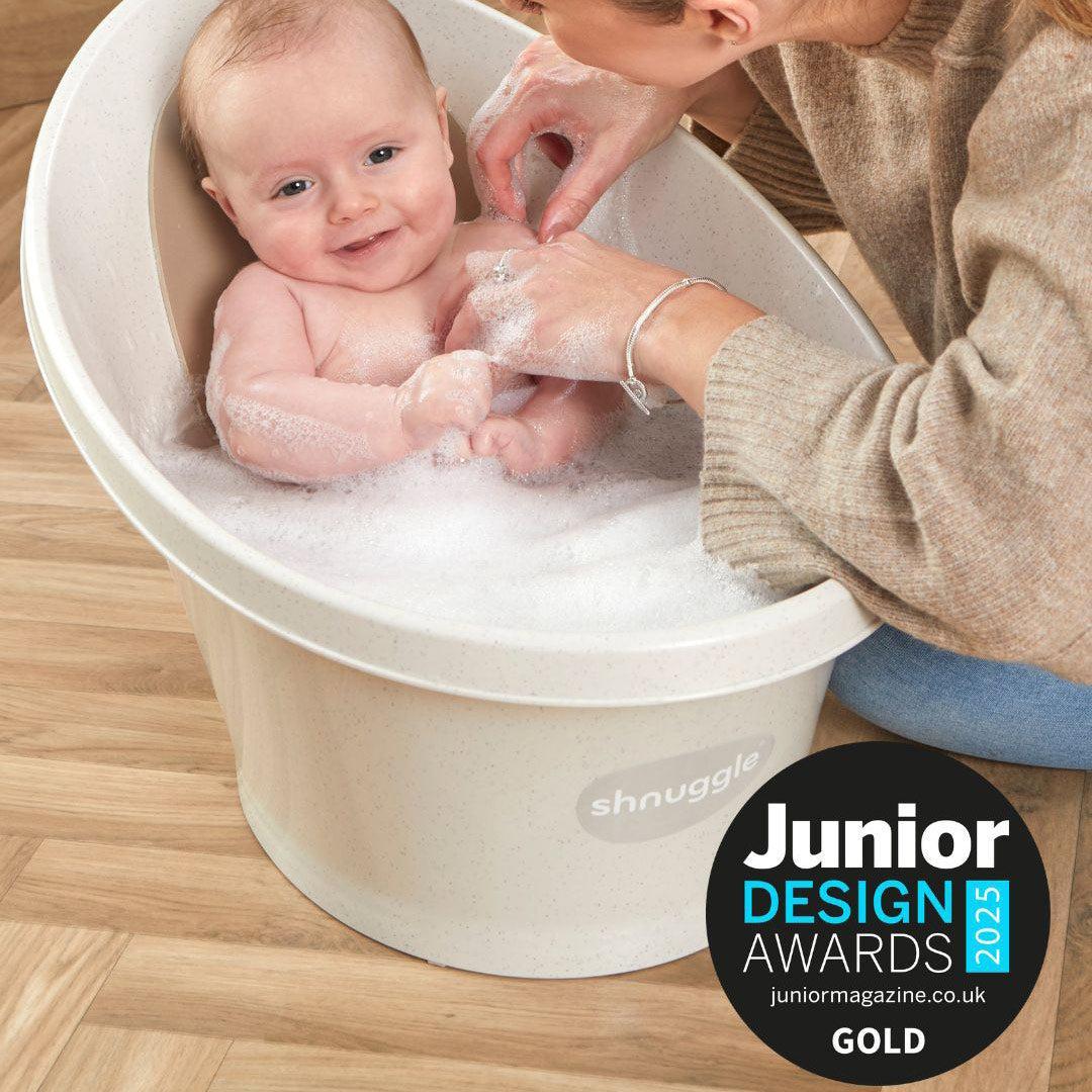 Shnuggle ECO Collection Baby Bath  - Cookies & Cream - Image 3