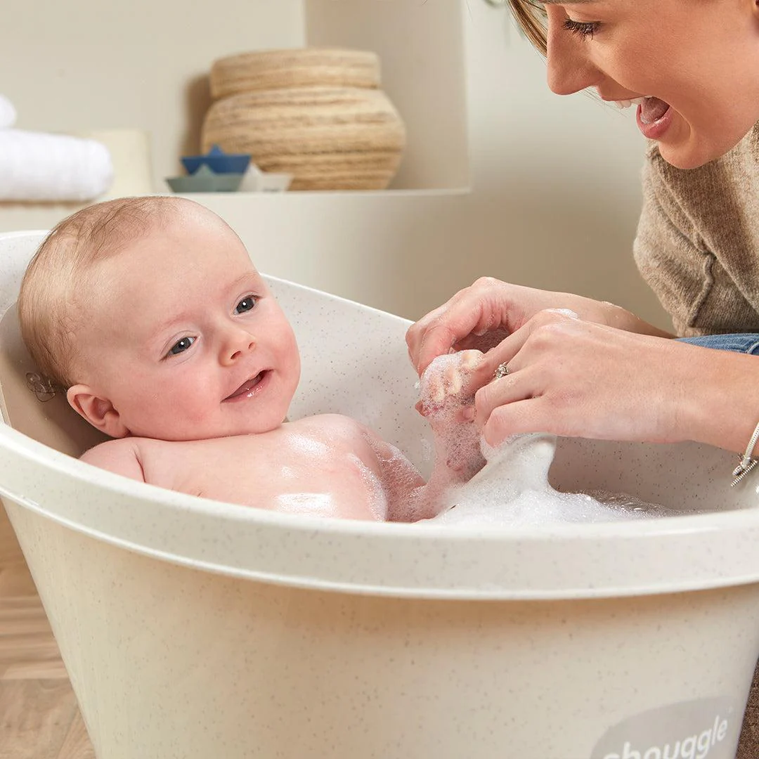 Shnuggle ECO Collection Baby Bath  - Cookies & Cream - Image 5