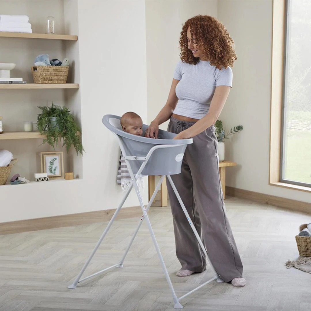 Shnuggle Folding Bath Stand - Grey - Image 2