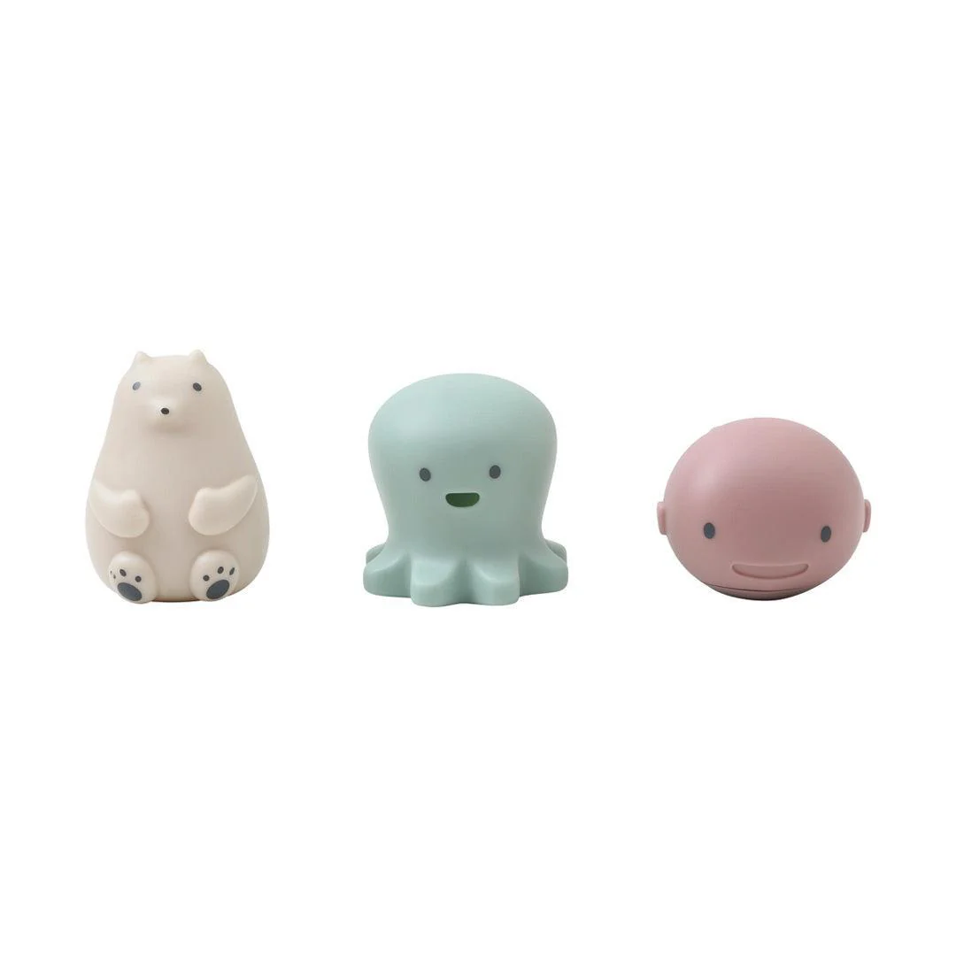 Shnuggle Polar Bear, Whale & Octopus Bath Buddies Set
