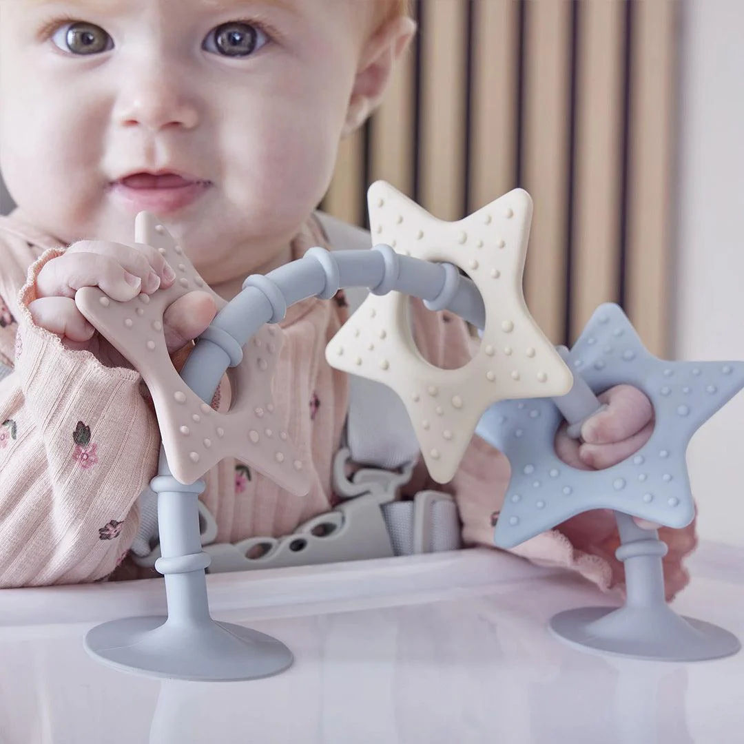 Shnuggle Stick N Play Star Toy - Neutral - Image 4