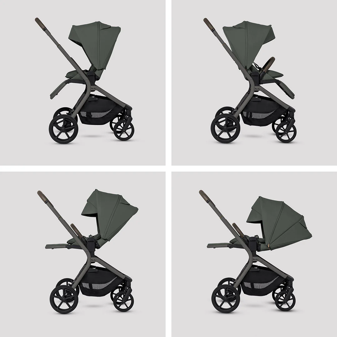 Silver Cross Breez Stroller - Pewter - Image 6