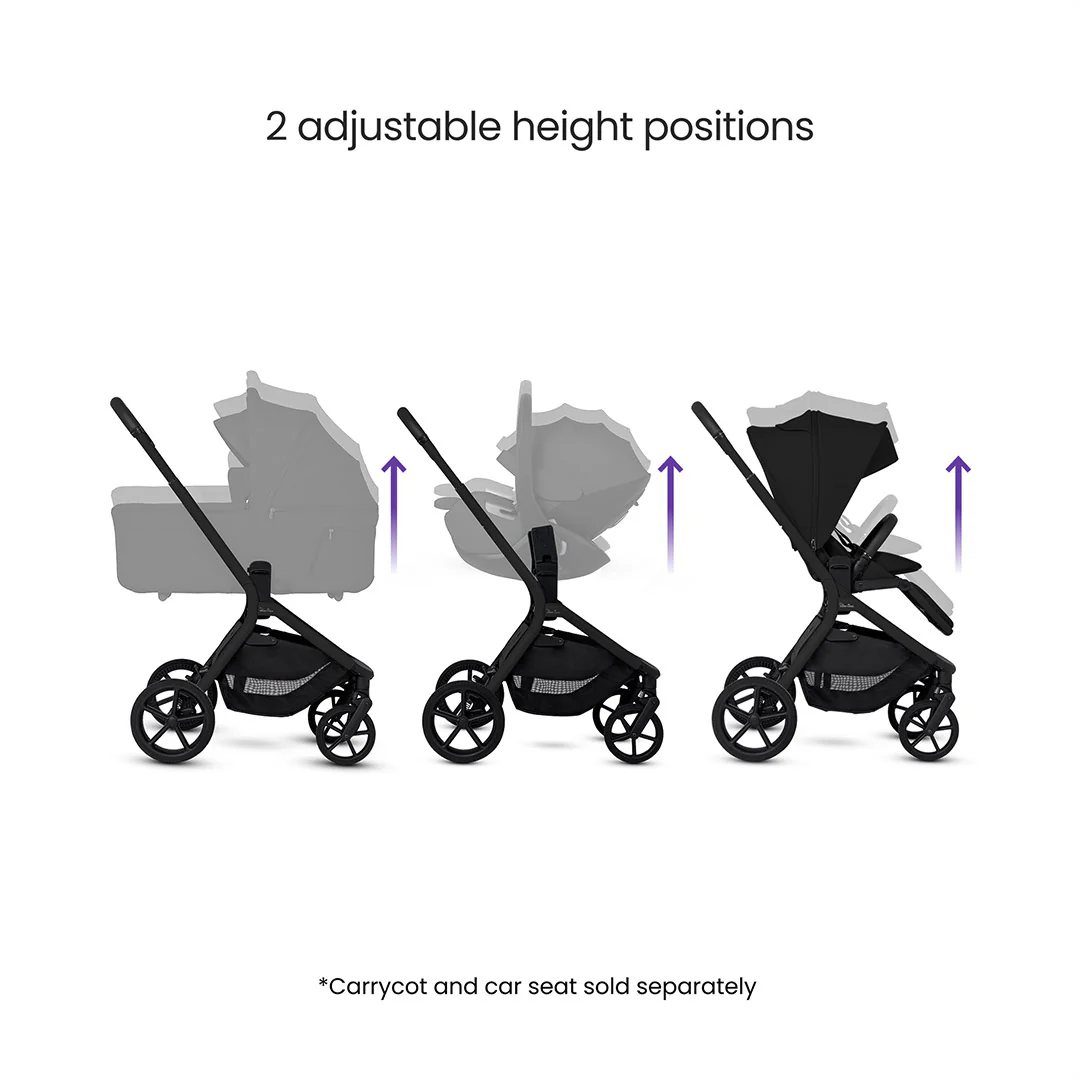 Silver Cross Breez Stroller - Onyx - Image 3