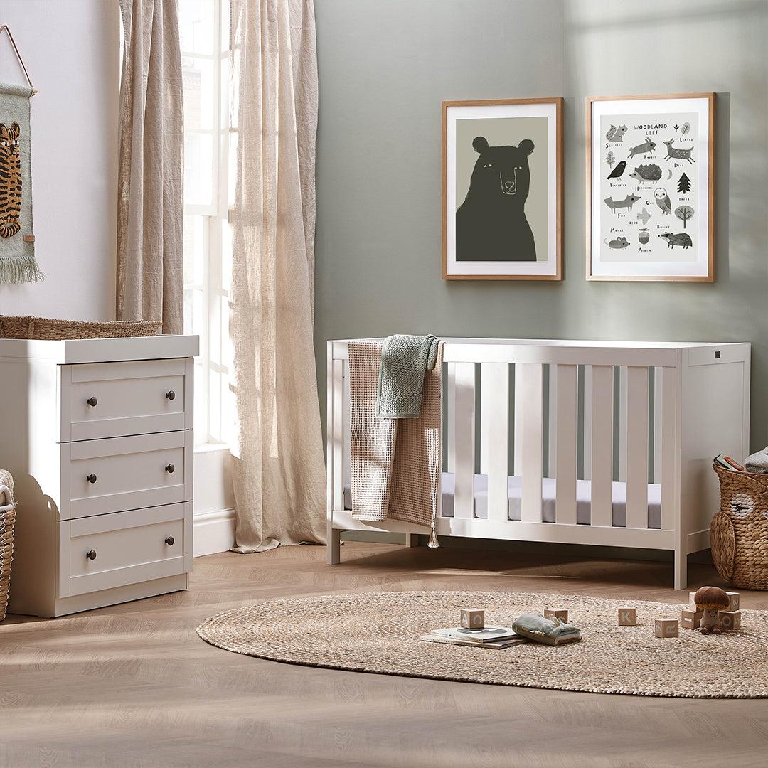 Silver Cross Bromley 2 Piece Room Set - White - Image 3